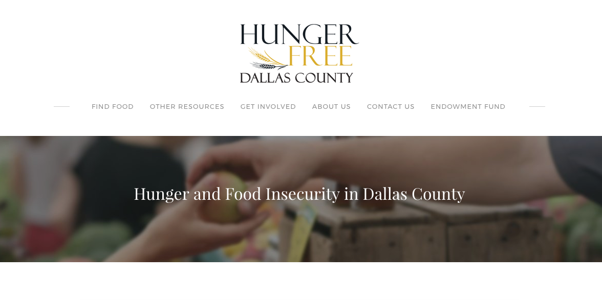 Hunger Free Dallas County Home